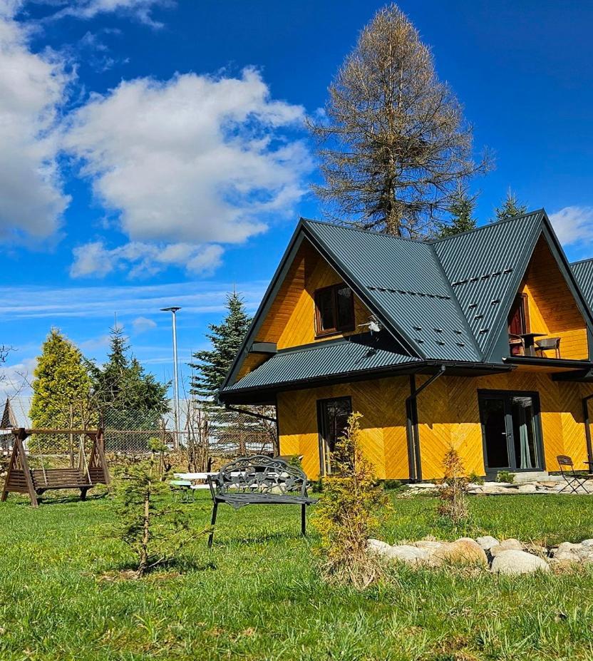 Eco Domek Z Duzym Ogrodem I Widokiem 穆扎希赫尔 外观 照片