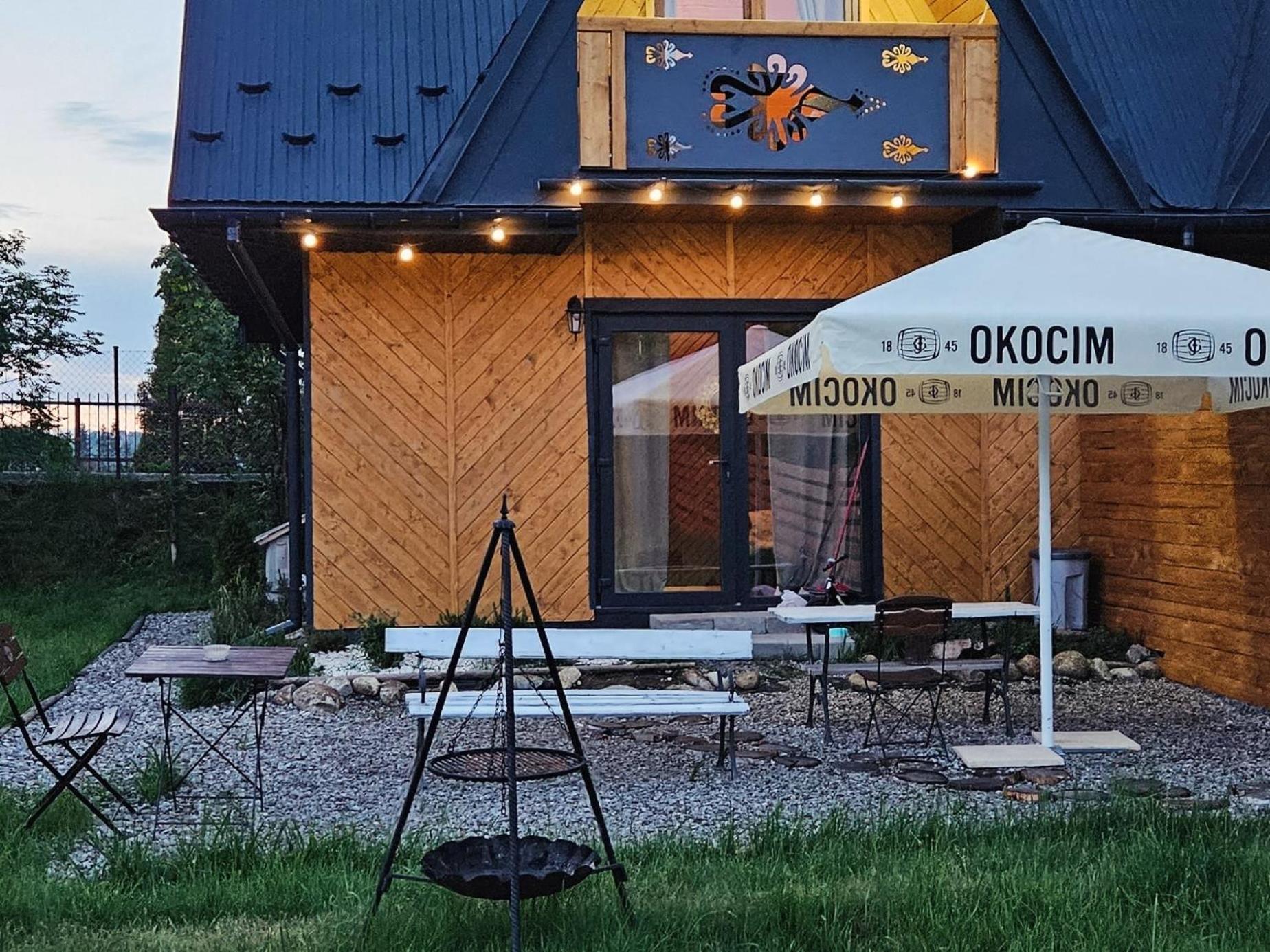 Eco Domek Z Duzym Ogrodem I Widokiem 穆扎希赫尔 外观 照片