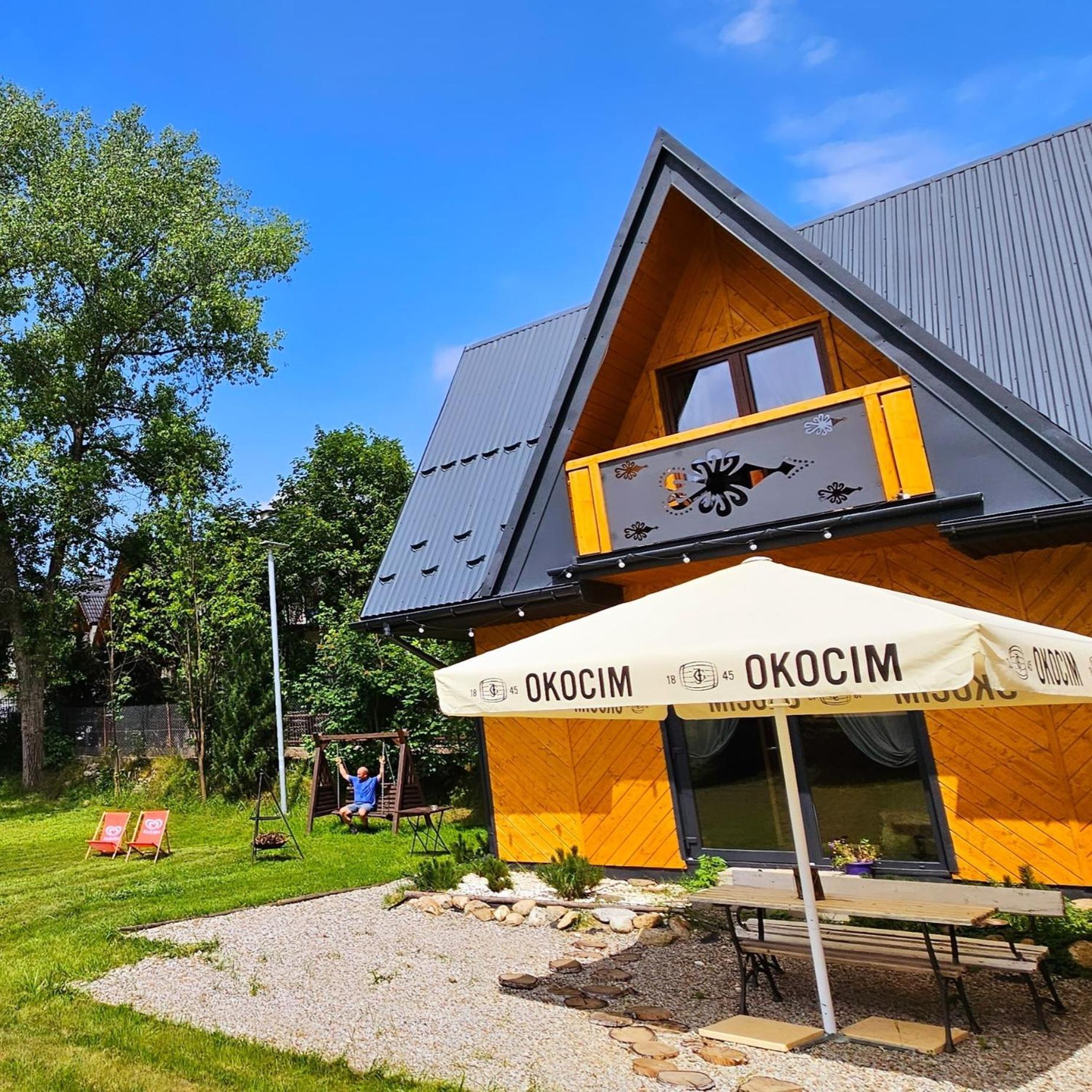 Eco Domek Z Duzym Ogrodem I Widokiem 穆扎希赫尔 外观 照片